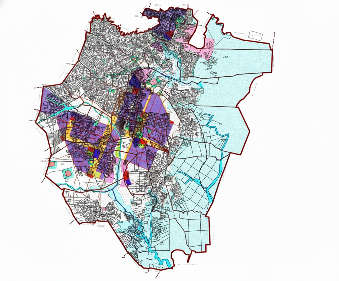Dholera Industrial Zones Map
