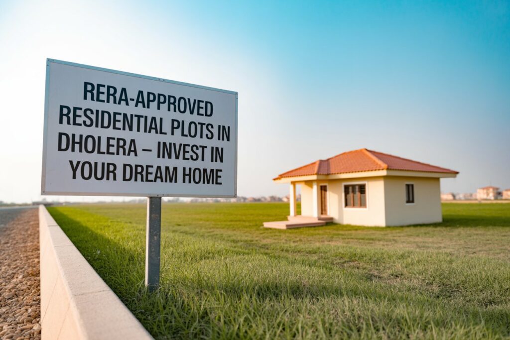 RERA Approved Residential Plots in Dholera – Invest in Your Dream Home