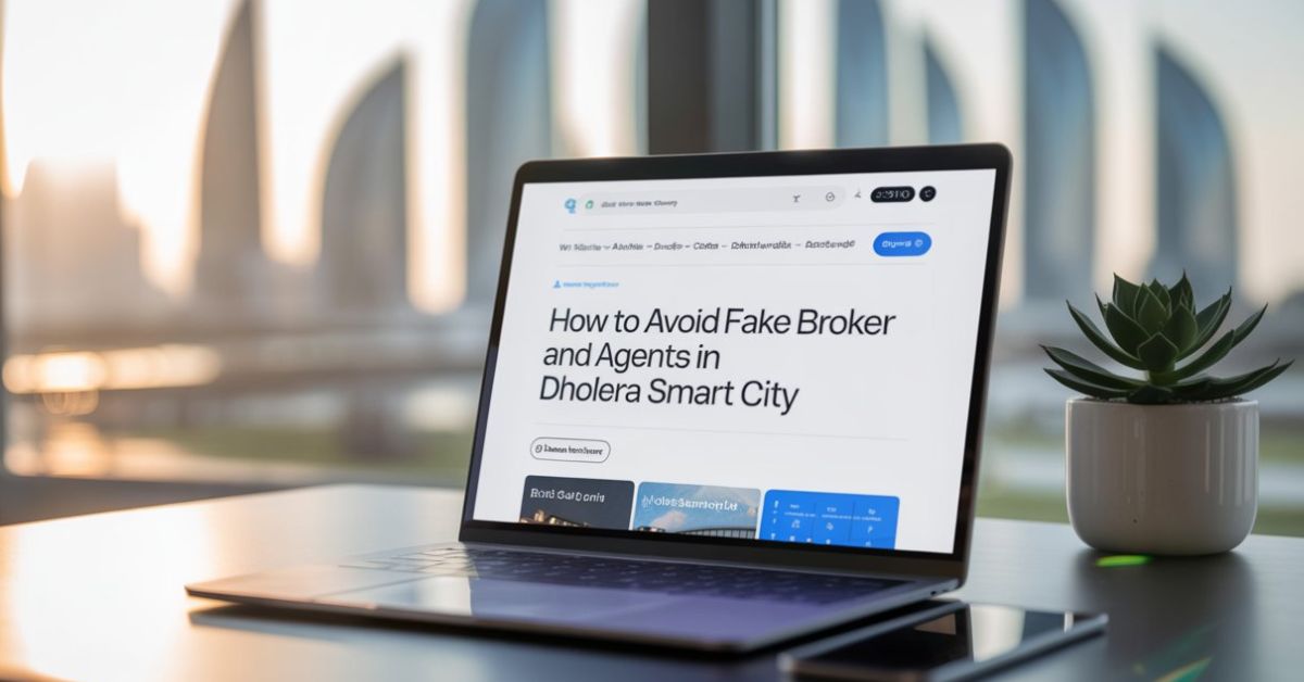 How to Avoid Fake Broker and Agents in Dholera Smart City