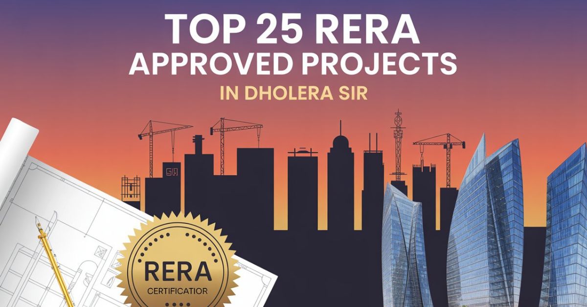 Top 25 RERA Approved Projects in Dholera SIR